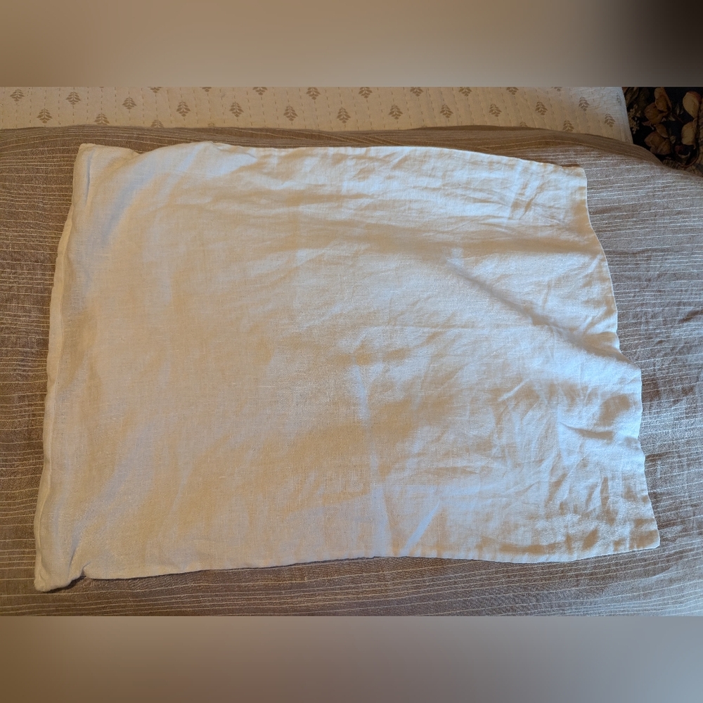 100% linen pillow sham casaluna